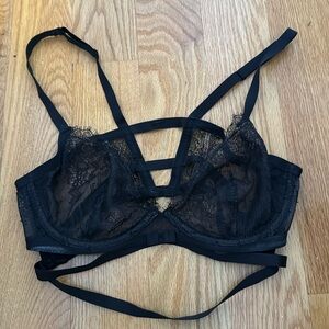 Victoria’s Secret Black Lace Lingerie Bra